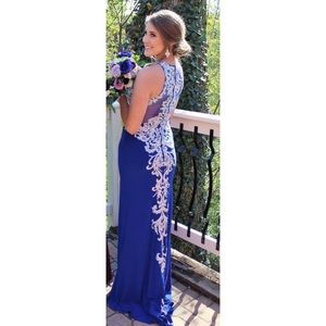 Royal Blue Prom dress